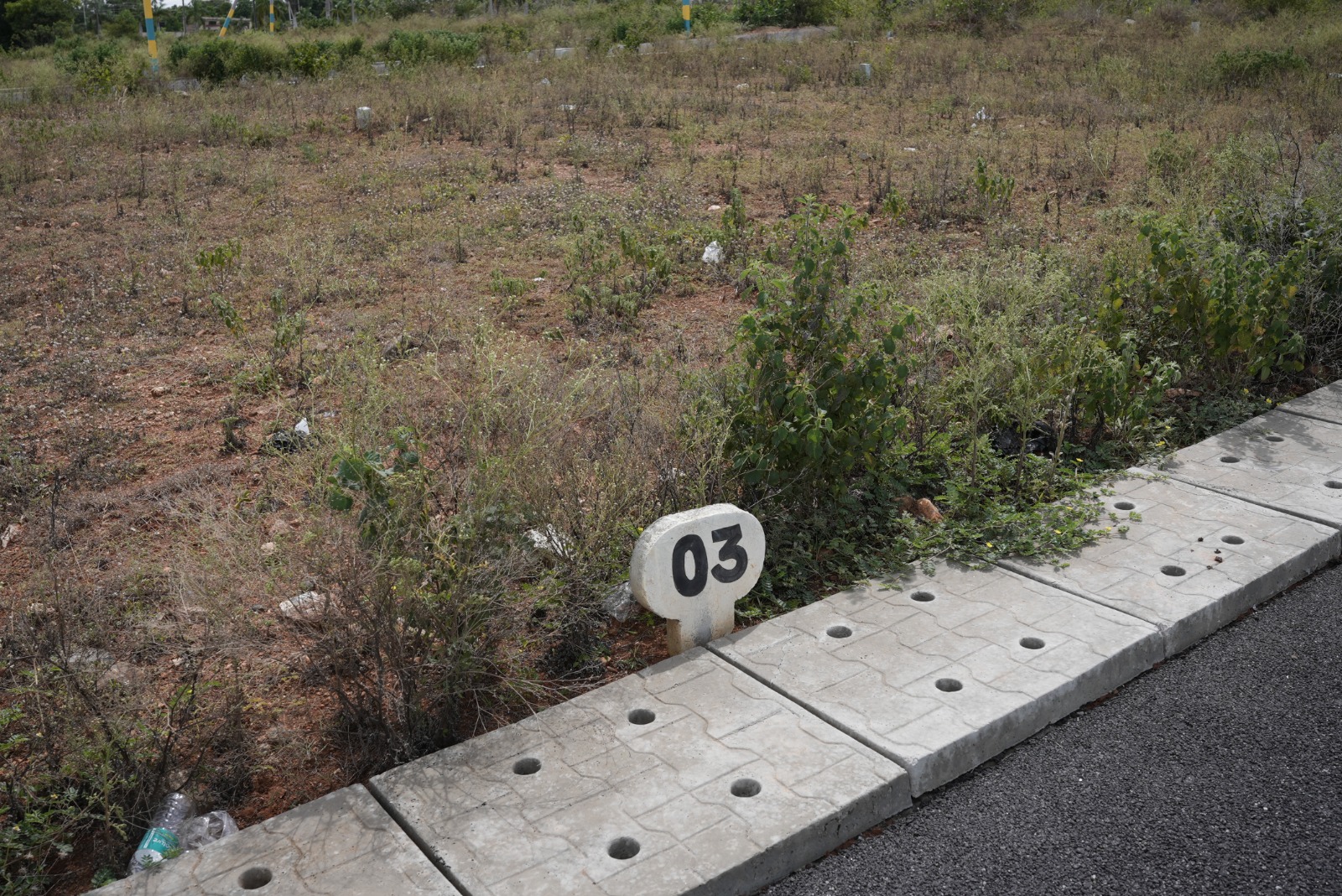 Dhanya's Aashraya asphalted internal road plots Mysore