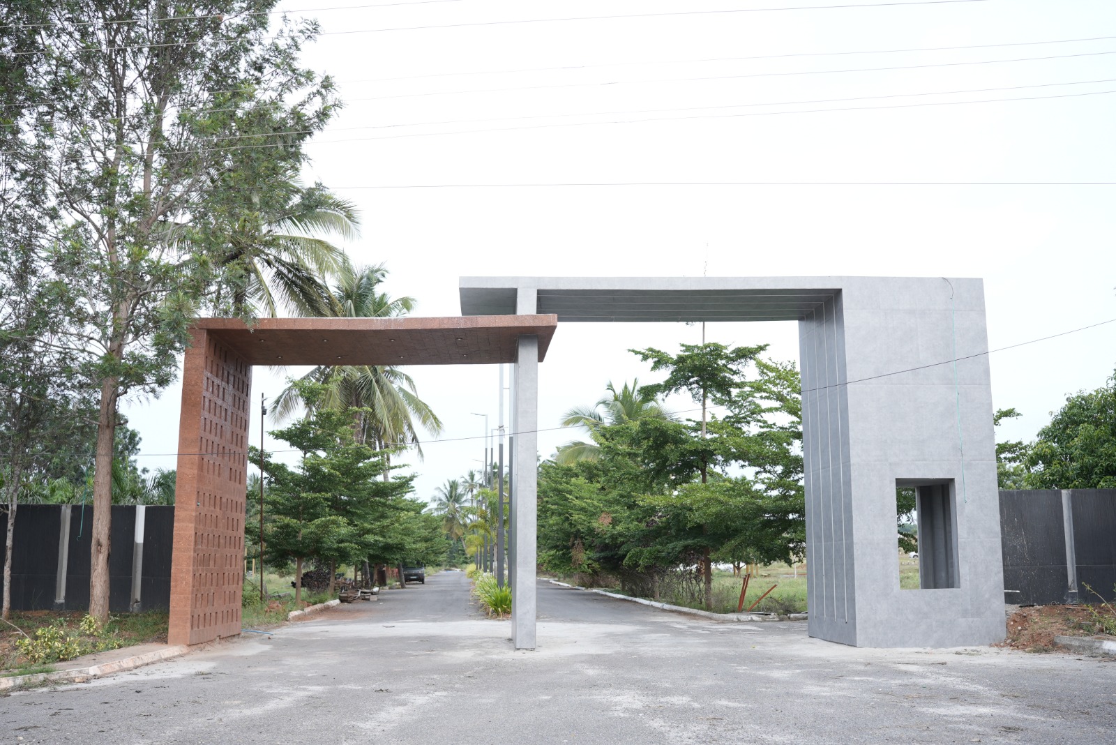 Mahalakshmi Lake Vista entrance gate security Bilikere Mysore